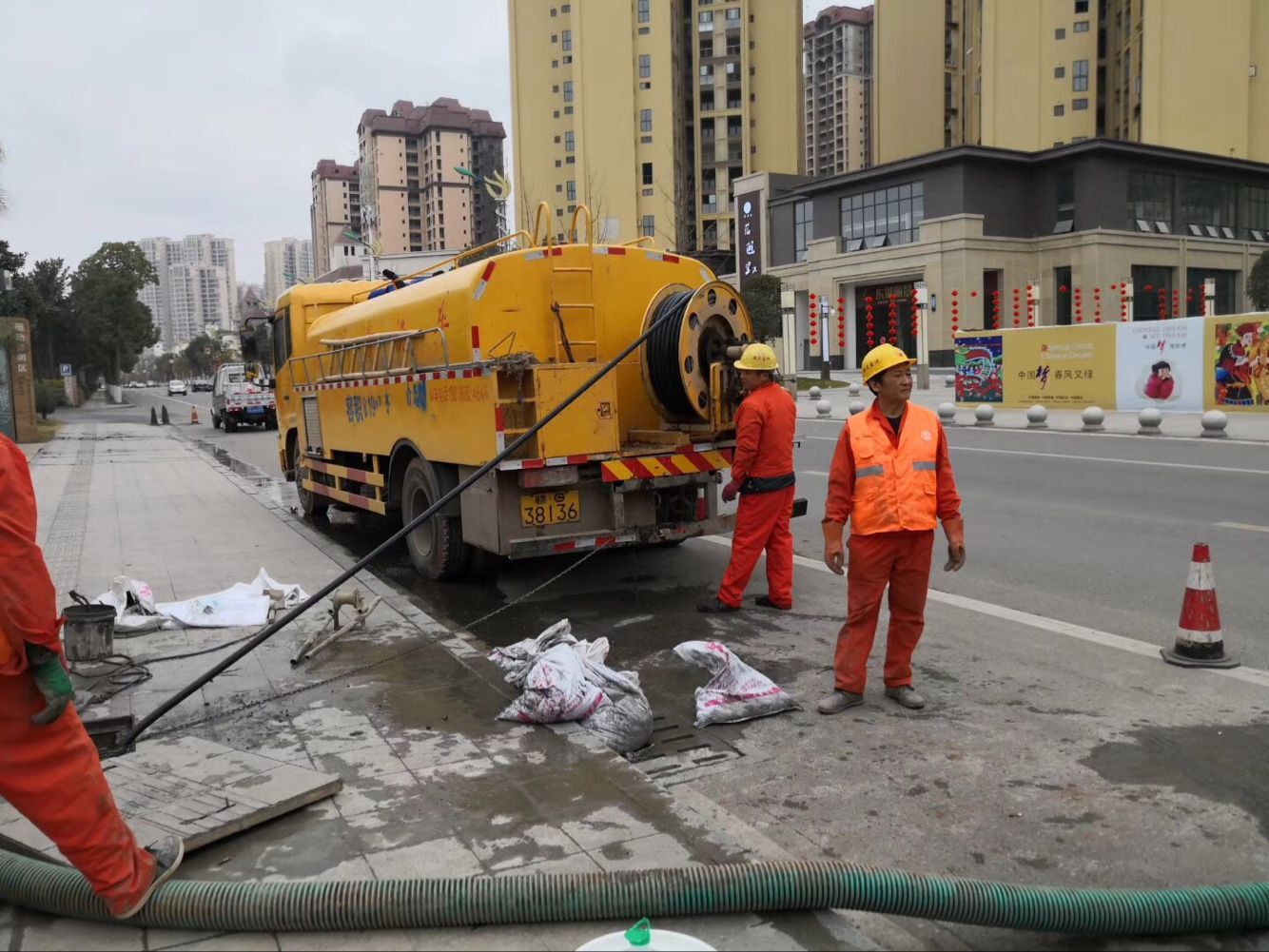 七台河排污管道清淤-管道清洗